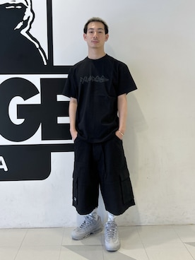 「XLARGE（エクストララージ）のアイテム」を使った、中野 翔太さん（メンズ・168cm）の夏コーディネート