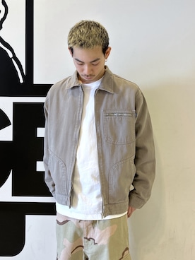 「XLARGE（エクストララージ）のアイテム」を使った、中野 翔太さん（メンズ・168cm）の春コーディネート