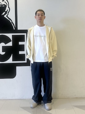 「XLARGE（エクストララージ）のアイテム」を使った、中野 翔太さん（メンズ・168cm）の春コーディネート