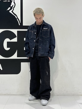 「XLARGE（エクストララージ）のアイテム」を使った、中野 翔太さん（メンズ・168cm）の秋コーディネート