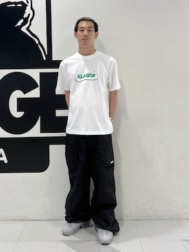 「XLARGE（エクストララージ）のアイテム」を使った、中野 翔太さん（メンズ・168cm）の夏コーディネート