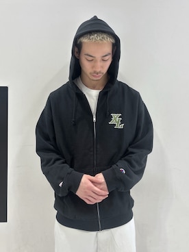 「XLARGE（エクストララージ）のアイテム（パンツ）」を使った、中野 翔太さん（メンズ・168cm）の春コーディネート