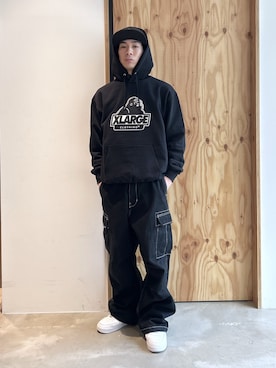 中野 翔太さん（メンズ・168cm）の冬コーディネート