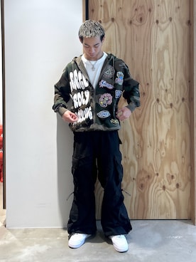 中野 翔太さん（メンズ・168cm）の秋コーディネート