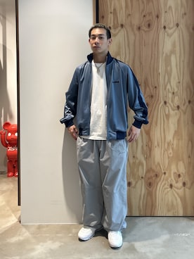 「XLARGE（エクストララージ）のアイテム（ブルゾン）」を使った、中野 翔太さん（メンズ・168cm）の秋コーディネート
