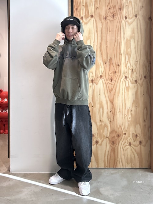 WASHED BAGGY DENIM PANTS（デニムパンツ）｜XLARGE（エクストララージ