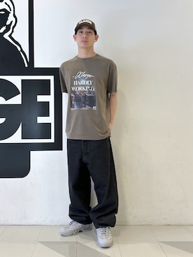 「XLARGE（エクストララージ）のアイテム」を使った、中野 翔太さん（メンズ・168cm）の夏コーディネート