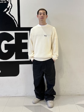 「XLARGE（エクストララージ）のアイテム（パンツ）」を使った、中野 翔太さん（メンズ・168cm）の春コーディネート
