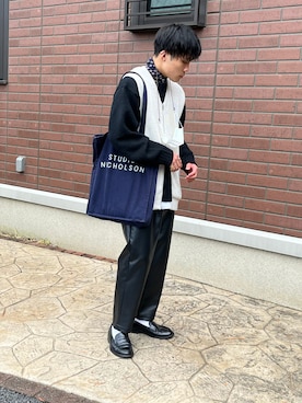 「SENSE OF PLACE by URBAN RESEARCH（センスオブプレイスバイアーバンリサーチ）のアイテム（財布/小物）」を使った、けいさん（メンズ・170cm）の春コーディネート
