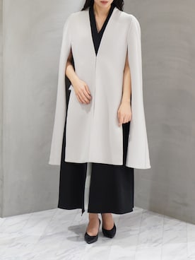 「大人シンプル」｜ジェイアール名古屋タカシマヤさん（レディース・163cm）の秋コーディネート