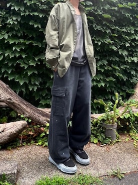 「READY MADES（レディーメイド）のアイテム」を使った、towa0000000さん（メンズ・174cm）の夏コーディネート