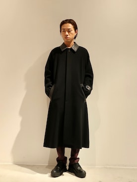 「Education from Youngmachines（エデュケーションフロムヤングマシーン）のアイテム」を使った、LOVELESS MENさん（メンズ・173cm）の冬コーディネート