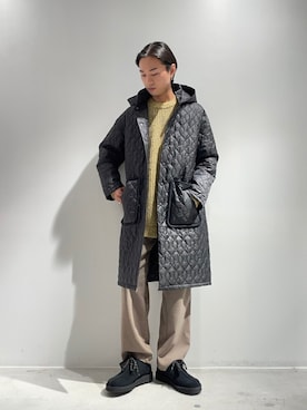 「LOVELESS（ラブレス）のアイテム（その他アウター）」を使った、LOVELESS MENさん（メンズ・173cm）の冬コーディネート