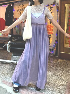 「アイテム（その他トップス）」を使った、meowchuさん（レディース・163cm・20代）の秋コーディネート