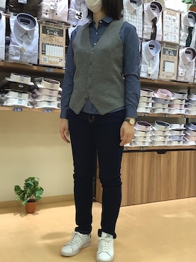 BRICK HOUSE by Tokyo Shirts 神辺フジグラン店さん（レディース・168cm）の秋コーディネート