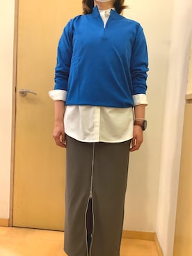 BRICK HOUSE by Tokyo Shirts 神辺フジグラン店さん（レディース・158cm）の秋コーディネート