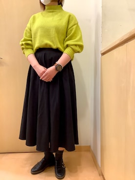 「tutuanna（チュチュアンナ）のアイテム（ソックス/靴下）」を使った、BRICK HOUSE by Tokyo Shirts 神辺フジグラン店さん（レディース・158cm）の秋コーディネート