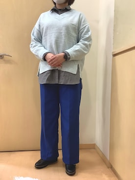 BRICK HOUSE by Tokyo Shirts 神辺フジグラン店さん(レディース・158cm)の冬コーディネート