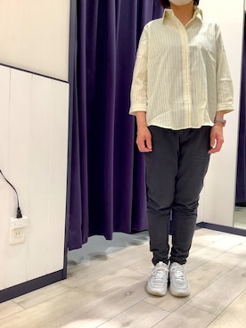 「Pitta Re:)（ピッタリ）のアイテム」を使った、BRICK HOUSE by Tokyo Shirts 水戸内原イオンモール店さん（レディース・155cm）の夏コーディネート