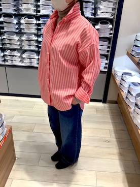 「Pitta Re:)（ピッタリ）のアイテム」を使った、BRICK HOUSE by Tokyo Shirts 水戸内原イオンモール店さん（レディース・151cm）の冬コーディネート