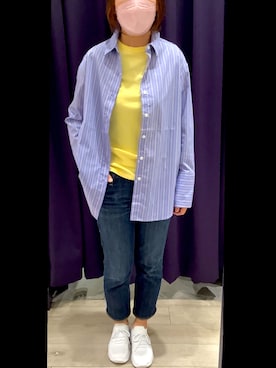 「Pitta Re:)（ピッタリ）のアイテム」を使った、BRICK HOUSE by Tokyo Shirts 水戸内原イオンモール店さん（レディース・158cm）の秋コーディネート