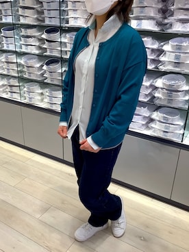 「Pitta Re:)（ピッタリ）のアイテム」を使った、BRICK HOUSE by Tokyo Shirts 水戸内原イオンモール店さん（レディース・151cm）の冬コーディネート