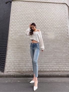 Juriaさん（レディース・174cm）の冬コーディネート