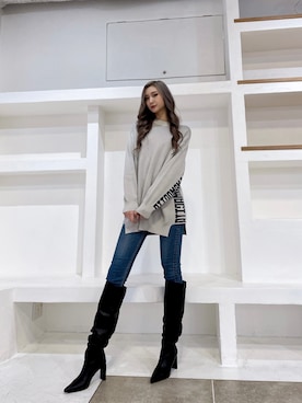 Juriaさん(レディース・174cm)の冬コーディネート