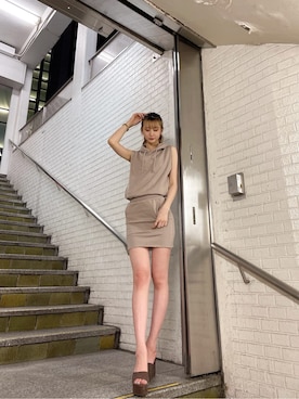 Juriaさん（レディース・174cm）の夏コーディネート