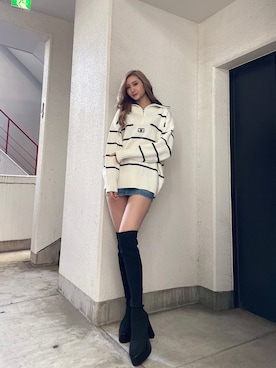 Juriaさん(レディース・174cm)の冬コーディネート