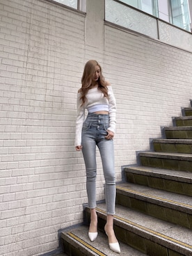 Juriaさん（レディース・174cm）の冬コーディネート