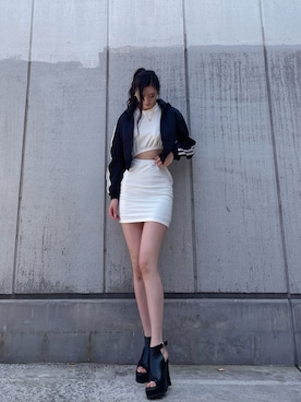 Juriaさん（レディース・174cm）の春コーディネート