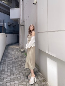 Backリボンmany　wayキャミロングワンピース GYDA ワンピース BACKリボンmany wayキャミロングワンピース
