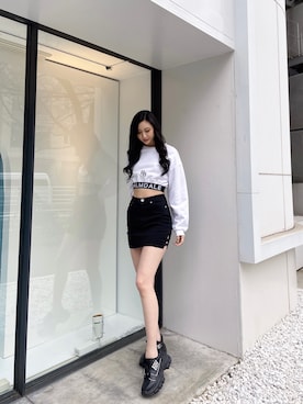 Juriaさん（レディース・174cm）の冬コーディネート