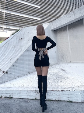 Juriaさん(レディース・174cm)の冬コーディネート