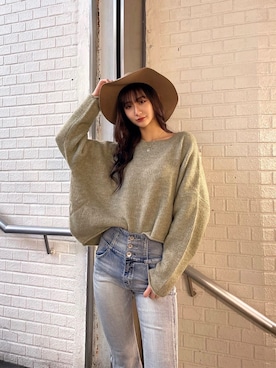 Juriaさん（レディース・174cm）の冬コーディネート