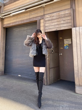 Juriaさん(レディース・174cm)の冬コーディネート