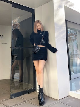 Juriaさん(レディース・174cm)の冬コーディネート