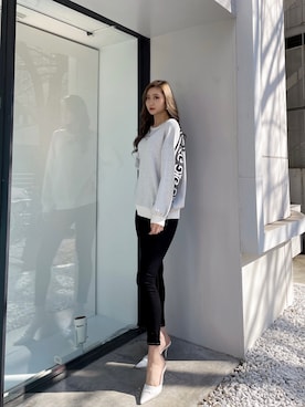 Juriaさん（レディース・174cm）の冬コーディネート