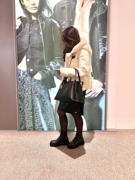 「秋服」｜「アイテム（ワンピース）」を使った、mikaさん（レディース・151cm）の秋コーディネート