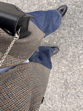 「JOURNAL STANDARD（ジャーナルスタンダード）のアイテム（デニムパンツ）」を使った、ko-kiさん（メンズ・181cm）の秋コーディネート