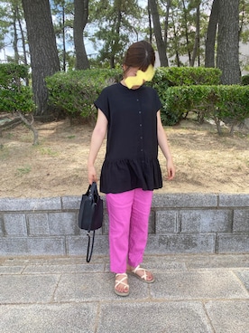 ＊TAN＊さん（レディース・154cm）の夏コーディネート