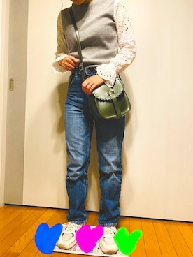 「PIVOTDOOR（ピボットドア）のアイテム」を使った、＊TAN＊さん（レディース・154cm）の春コーディネート
