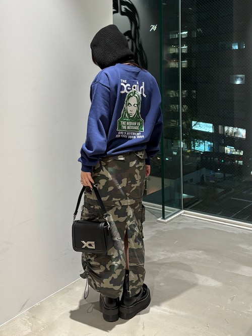 X-girl（エックスガール） ショルダーバッグ バッグ XG EMBLEM BUCKLE