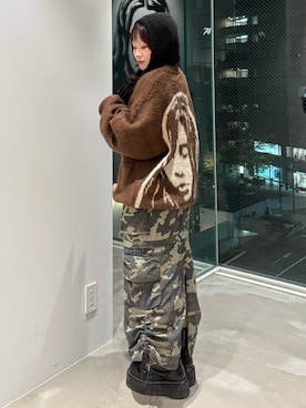 「X-girl（エックスガール）のアイテム」を使った、まさこさん（レディース・150cm）の秋コーディネート