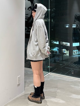 「X-girl（エックスガール）のアイテム」を使った、まさこさん（レディース・150cm）の秋コーディネート