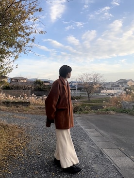 「MM6 Maison Margiela（ｴﾑｴﾑｼｯｸｽ ﾒｿﾞﾝ ﾏﾙｼﾞｪﾗ）のアイテム（シューズ）」を使った、やまとんさん（メンズ・180cm）の冬コーディネート