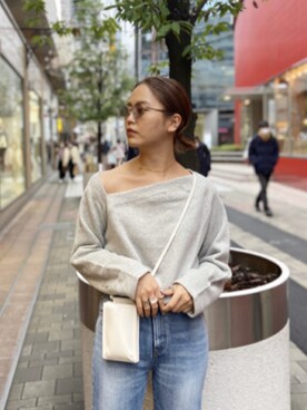 山下公留子さん(レディース・167cm)の春コーディネート