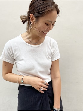 山下公留子さん(レディース・167cm)の夏コーディネート