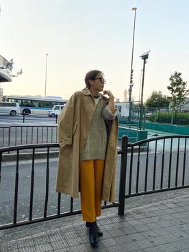 山下公留子さん(レディース・167cm)の秋コーディネート